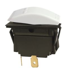 Seachoice Non-Illuminated Rocker Switch, electrical needs, boat, RV, navigation lights, SPST type, white color, durability, reliability, quality, installation, performance