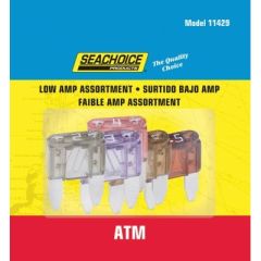 Seachoice Low Amp ATM Glass Fuse Assortment, Electrical Protection