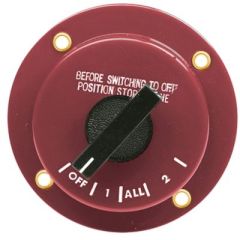 Seachoice 4 Position Battery Selector Switch, Ignition Protected Design, 160A Continuous Rating, 210A Intermittent Rating, Durable Construction, Compact Size
