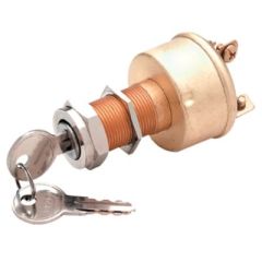 3 Position Heavy Duty Ignition Starter Switch, vehicle ignition, security features, durability, installation ease, precision craftsmanship, brass material, chrome plated, ignition control, vehicle protection, ignition system upgrade