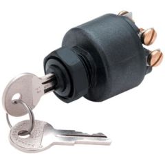 Seachoice Johnson/Evinrude 3 Position Ignition Starter Switch, boat ignition, OMC 393301 replacement, Pollak 33-105 alternative, marine switch, boat security, Delrin material, easy installation, reliable performance