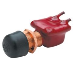 Seachoice 2 Position Push Button Switch, Plasticized Body