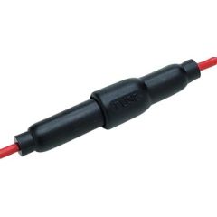 Seachoice Watertight In-Line Fuse Holder, High-Quality Nickel Plated Brass Fuse