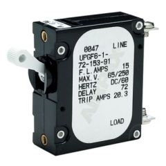 Seachoice AC/DC Panel Breaker, Single White Actuator