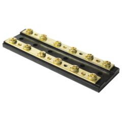 Seachoice13531 Terminal Block, Brass Hardware