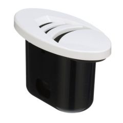 Seachoice 14611 Drop-In Horn, Black and White Grills