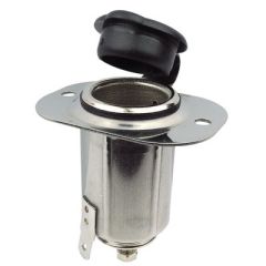Seachoice 15131 12V Power Socket, 304 Stainless Steel Power Socket