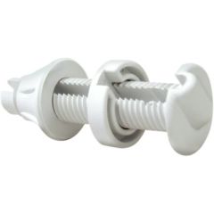 Seachoice 17991 Cable Thru Hull Fitting, White