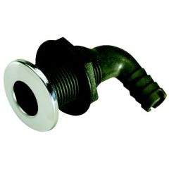 Seachoice 90 Degree Stainless Steel Covered Thru-Hull, boat accessories