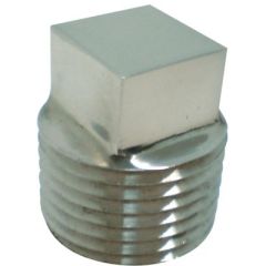 Seachoice Garboard Drain and Plug, high-quality stainless steel