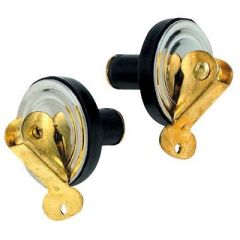 Baitwell Plug, Brass Construction
