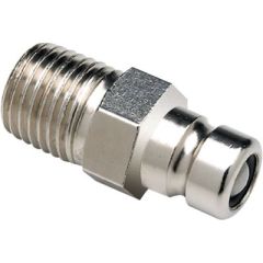 Seachoice Deluxe Fuel Connector, Honda Boat Owners, Chrome Plated Brass, Male Tank Fitting, 1/4" NPT, Fuel Transfer, Stainless Steel Ball Bearing, Rust and Corrosion Resistance, Enhanced Functionality, Wide Compatibility, Marine Needs, Boating Adventures.