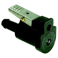 Seachoice Deluxe Fuel Connector, BRP/Evinrude/Johnson, Acetal Female Hose Fitting, 3/8" Barb, Boat Fuel Connector, Marine Fuel System, Seachoice Connector, Fueling Solution, Boat Fueling, Marine Connector, Seachoice Product
