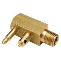 Seachoice Deluxe Fuel Connector, Yamaha Mercury Mariner, Brass Male Tank 1/4" NPT