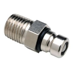 Seachoice Deluxe Fuel Connector, Chrome Plated Brass
