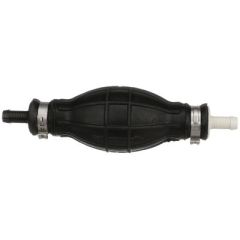 Seachoice 21321 Primer Bulb, fuel priming, high output, superior performance, lightning-fast priming, low-restriction fuel flow, ethanol blended fuels, low permeation material, extreme temperatures, vertical fuel draw, California Air Resources Board, 5/16