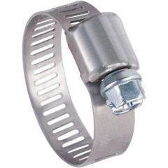 Seachoice 23371 Plated Screw Hose Clamps, Stainless Steel Clamps