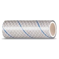 Seachoice 23561, Clear Reinforced PVC Tubing, Blue Tracer, 164 Series, water applications, potable water, hot and cold water, durable construction, FDA approved, non-toxic, extreme temperature range, Tri-lynx corp.ltd, precise diameter, reliable tubing so