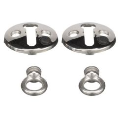 Seachoice 30121 Stainless Steel Fender Locks, boat fender locks