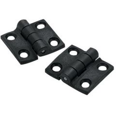 Seachoice Butt Hinge, Black Nylon
