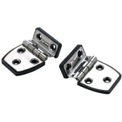 SeaChoice 50-34471, Polished Stainless Steel Offset Hinges