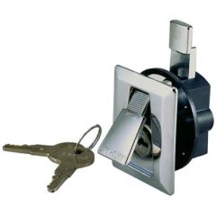 Seachoice Chrome Plated Zinc Flush Lock, security solution, durable construction