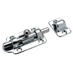 Barrel Bolt, Chrome Brass
