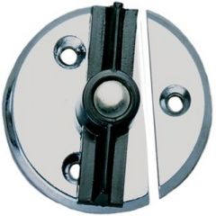 Seachoice Chrome Plated Zinc Door Button, Spring Loaded Door Button