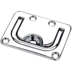 Seachoice Flush Lifting Handle, Chrome Plated Zinc, heavy deck hatches, corrosion resistant materials, marine environment, installation, countersunk fasteners, sophistication, perfect fit, boating adventures, must-have accessory.