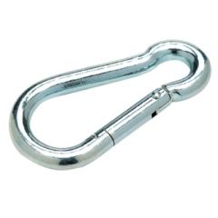 Seachoice Zinc Plated Steel Safety Spring Hook, Durable Construction, Innovative Design, Versatile Functionality
