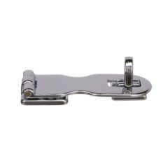 Seachoice Chrome Plated Brass Swivel Eye Hasp, Swivel Hasp 3"