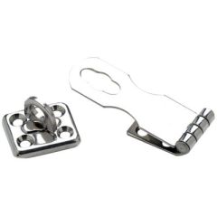 Seachoice Stainless Steel Swivel Eye Safety Hasp, 304 Polished Stainless Steel, Secure Locking Mechanism, Durable Protection, Elegant Design, Easy Installation, Weather-resistant, Reliable Performance