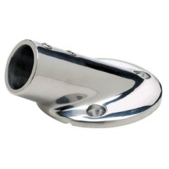 Seachoice Round Base Rail Fitting, 7/8" OD Tubing