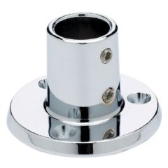 Seachoice Round Base Rail Fitting, 7/8" OD Tubing