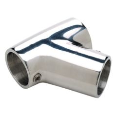 Seachoice Rail Fitting Tee, 7/8" OD Tubing, Boat Railing System, Marine Enthusiast, Stainless Steel, Easy Installation