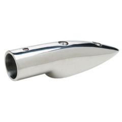 Seachoice 5.5 Degree Stainless Steel Rail End Fitting, 7/8" OD Tubing