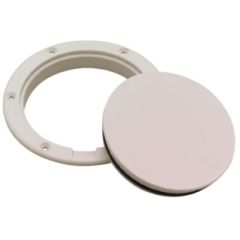Seachoice Polypropylene Pry-Up Deck Plate, Arctic White