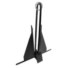 Seachoice PVC Coated Slip-Ring Anchor, Black, boat anchor, marine accessory