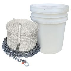Seachoice 44566 Anchor Rode, 8-Plait Nylon Rope