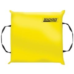 Seachoice 44900 Type IV Foam Safety Throw Cushion, Yellow, Marine safety equipment, Boating adventures