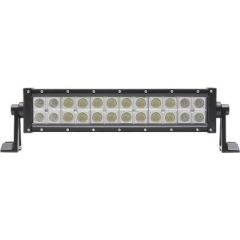 Seachoice 51681 LED Spot/Flood Light Bar, Black Housing, 24 LEDs, 13.6", 12/24V, ultimate lighting solution, heavy-duty aluminum, durable polycarbonate, IP65 rating, dual power use, 12VDC, 24VDC, hard-wired design, compact size, white LED color, modern to