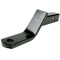 Seachoice 52341 Trailer Ball Mount, 2" Hi-Low, towing accessory, square receiver tube, 2" receiver, 5,000 lbs capacity, 500 lbs tongue weight, hi-low rise, adjustable height, 1" diameter, 3-1/4" drop, 8-1/2" length, black powder-coated finish, versatile, 