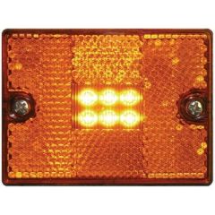 Seachoice 52891 LED, Square Stud-Mount Light