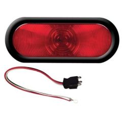 Seachoice 52931 Tail Light, Sealed Oval Flush-Mount Tail Light