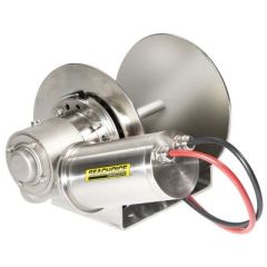 Seachoice Deluxe Stainless Steel Drum Winch3000 Series, ultimate winch, top-of-the-line materials, durable, high-quality stainless steel, corrosion-resistant, Fast Fall System, submersible motor, energy efficient, low power consumption, Up/Down Switch, So