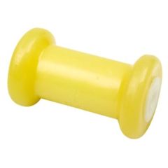 Seachoice Non-Marking TP Yellow Rubber Spool Roller, boating accessories