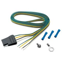 4-Way Flat Trailer Harness, 48" Car Side