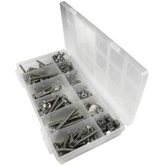 Seachoice Stainless Steel Tapping And Machine Screw Kit, DIY enthusiast