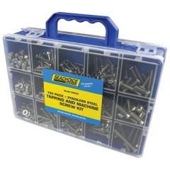 Seachoice Stainless Steel Tapping And Machine Screw Kit, DIY enthusiast