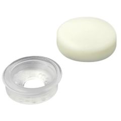 Seachoice Screw Caps, Cream, #10 & #12